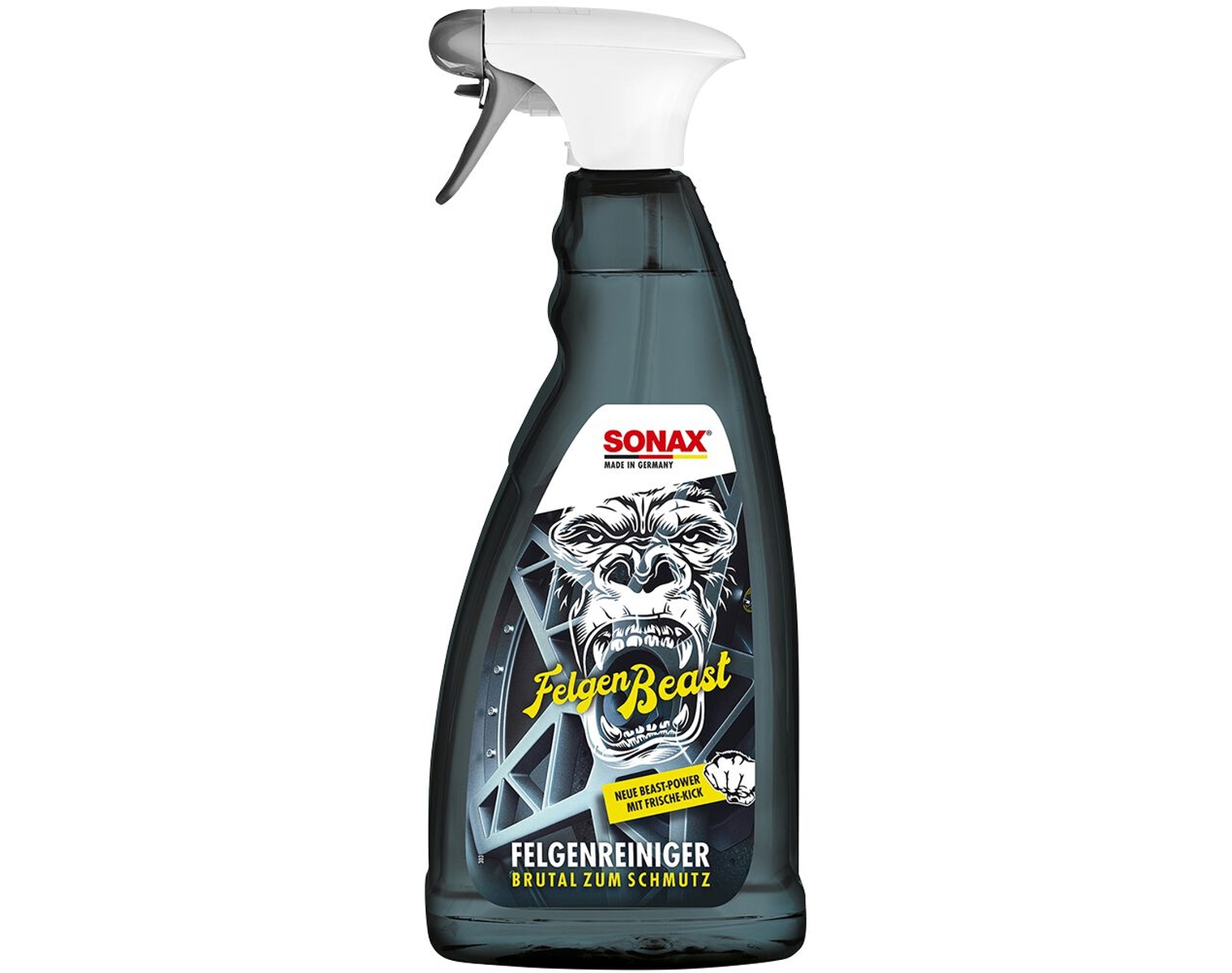 SONAX Felgenreiniger Felgen Beast, Säurefrei, Trigger à 1 Liter